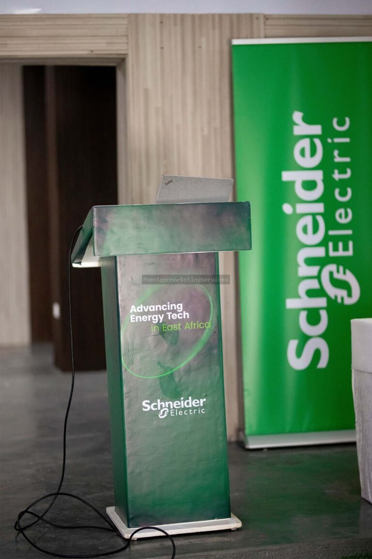 Branded Podium Setup