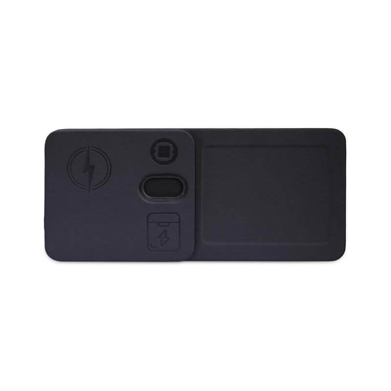 AVRON - Giftology 3-in-1 Magnetic Wireless Charger Desk Tray - Black - Image 4