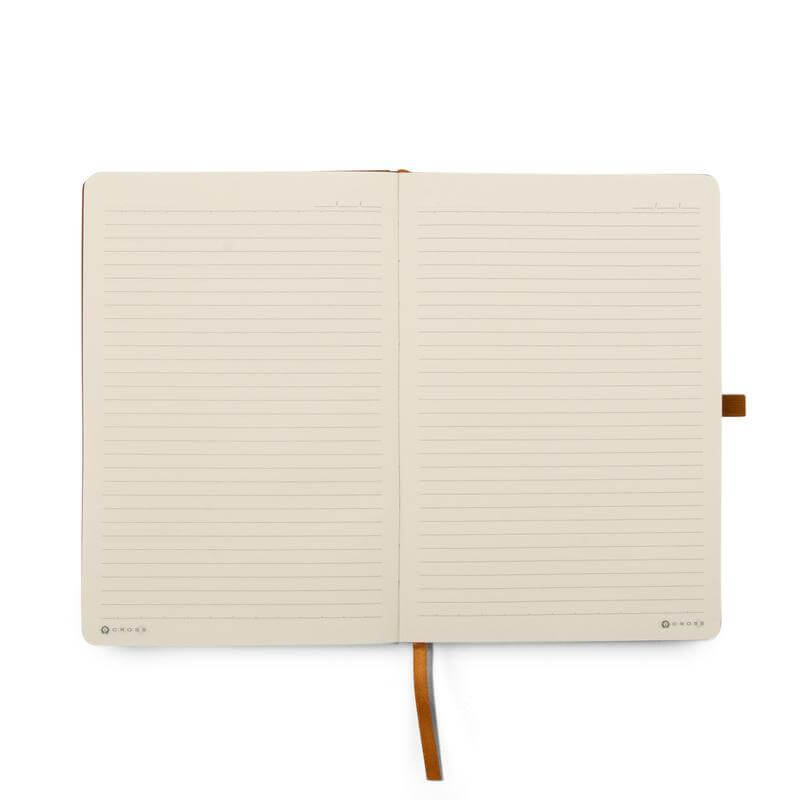Cross Click™ Chrome Ballpoint Pen & A5 Hardcover Notebook Gift Set - Mocha - Image 5