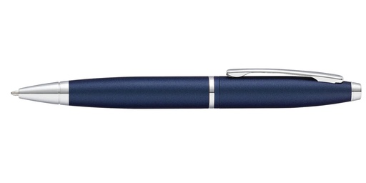 Cross Calais™ Metallic Blue Ballpoint Pen with Classic Blue Journal Gift Set - Image 5