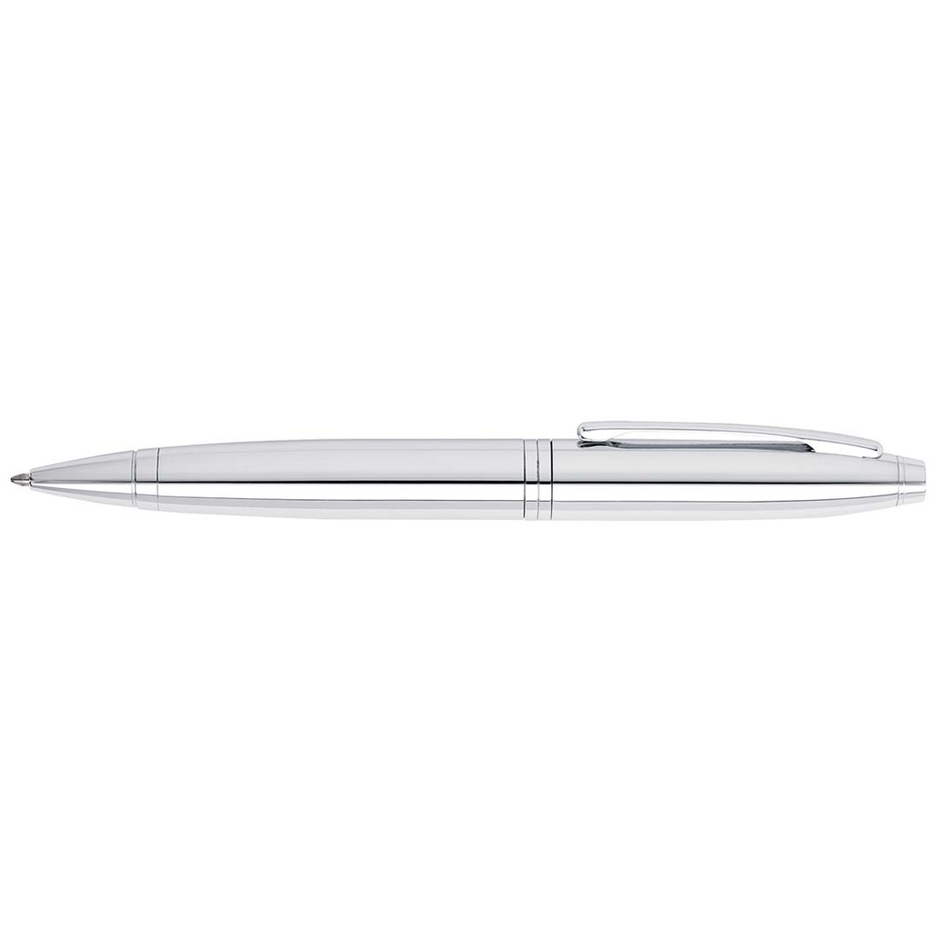 Cross Calais™ Polished Chrome with Polished Chrome Appointments Ballpoint Pen (Blue Ink) - Image 3