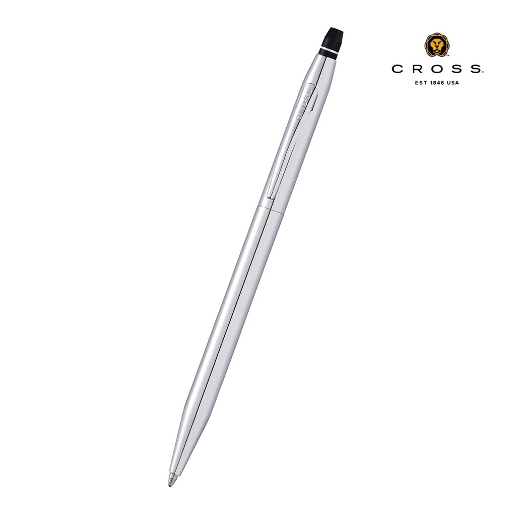 Cross Click™ Chrome Ballpoint Pen & A5 Hardcover Notebook Gift Set - Mocha - Image 6