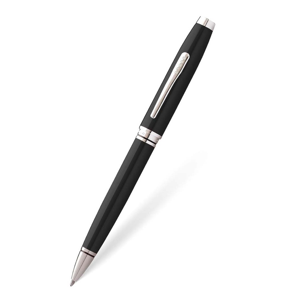 Cross Coventry Black Lacquer Ballpoint Pen with Classic Black Journal Gift Set - Image 4