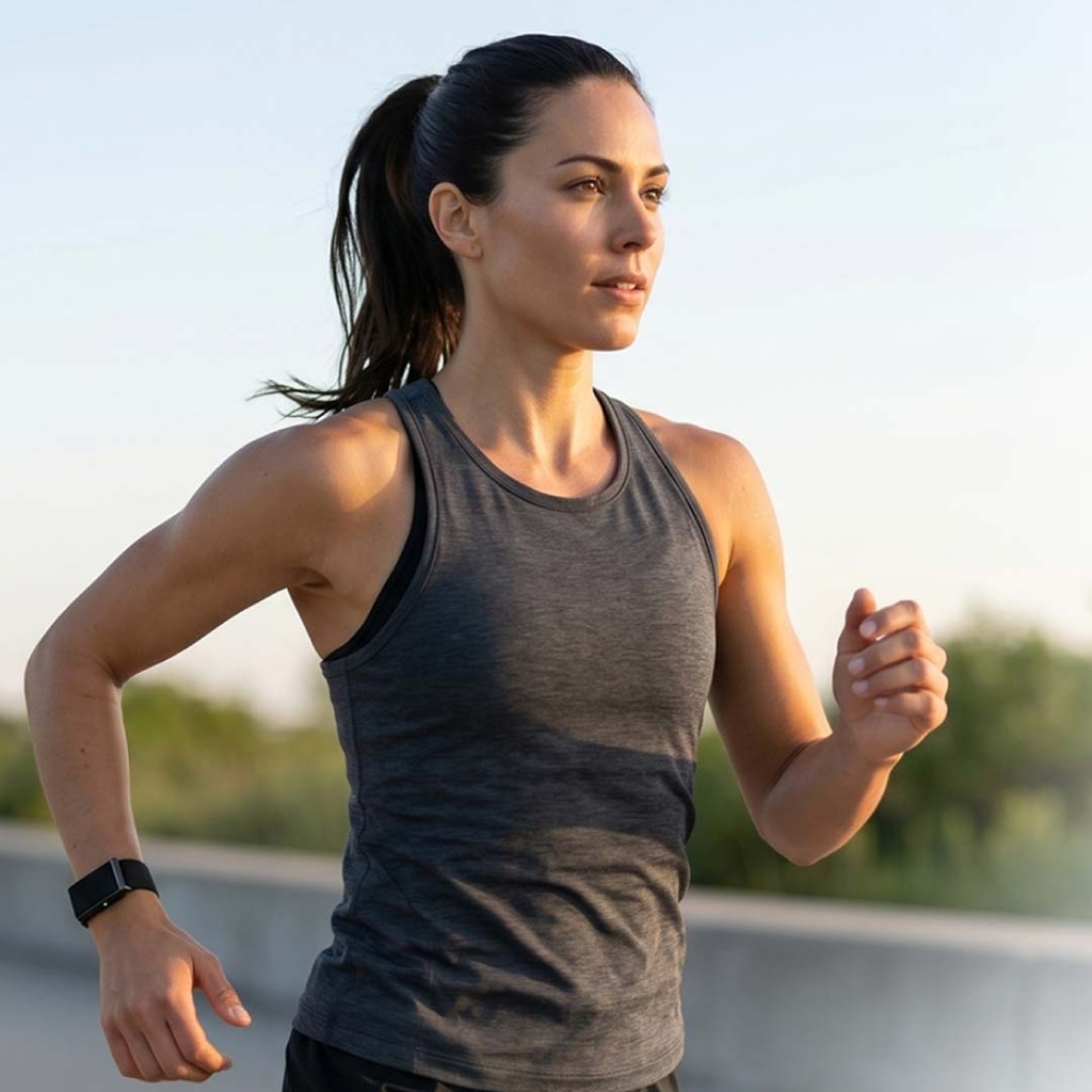 FITBAND Giftology Screenless Health & Fitness Band - Black - Image 6