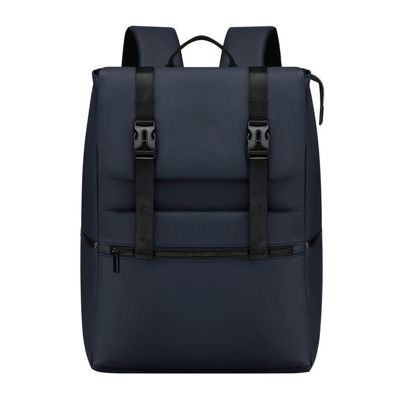 LEON - Giftology 17" Rolltop Backpack - Blue - Image 2