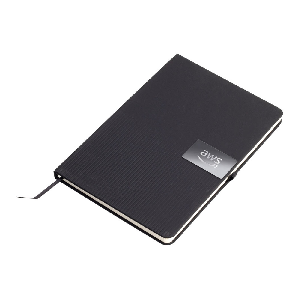 RIPPLE - Giftology A5 Hard Cover Notebook - Black - Image 4
