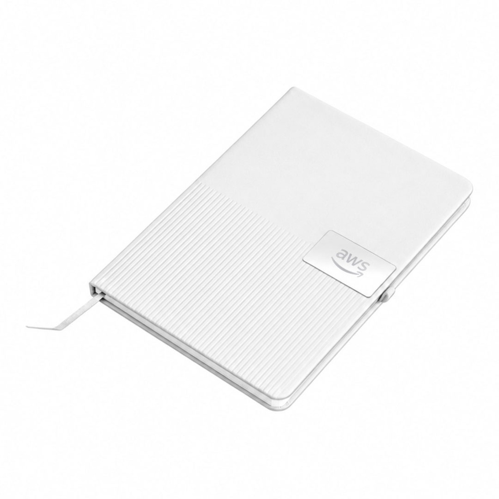RIPPLE - Giftology A5 Hard Cover Notebook - White - Image 4